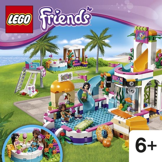 LEGO Friends La piscine d'Heartlake City - 41313 | bol.com