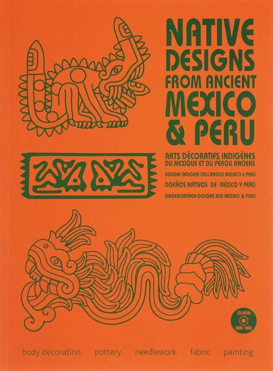 Cover van het boek 'Native Designs from Ancient Mexico & Peru + Cd-ROM' van M.L. Hesselt van Dinter