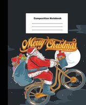 Composition Notebook Merry Christmas