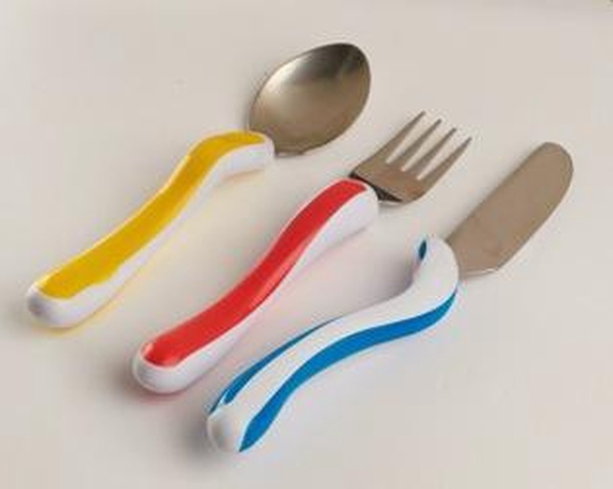 Aangepast kinderbestek Kura Care - Set van 3