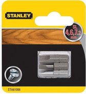 Stanley schroefbit 'Sl4, Sl6, Sl7.2' 25 mm