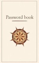 Password book. A password organizer for Internet login, Website. Alphabetically arranged Password logbook. Small Password book, password notebook and password log journal. A discreet password