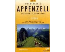 Swisstopo 1 : 50 000 Appenzell