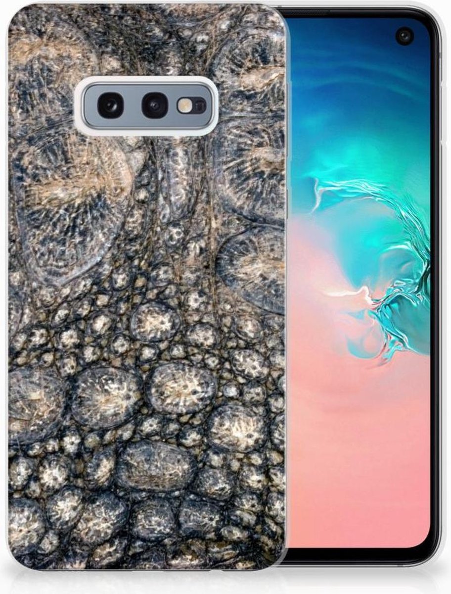 Samsung Galaxy S10e TPU Hoesje Krokodillenprint