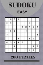 Sudoku Easy 200 Puzzles Game