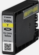 Canon PGI-1500XL Y - 12 ml - hoog rendement - geel - origineel - blister met beveiliging - inkttank - voor MAXIFY MB2050, MB2150, MB2155, MB2350, MB2750, MB2755