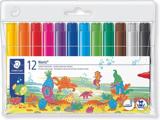 STAEDTLER Noris Club dikke stift - set 12 st