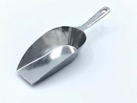 slank Extractie Aankoop Schep voor meel, suiker, zout granen, kruiden etc. Aluminium | bol.com