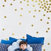 5 CM - 20 stuks - Gouden stippen muursticker– Muursticker Gold Dots - Hoge kwaliteit stickers voor op de muur – Wanddecoratie Stickers – Stickers voor kinderen – Muurversiering voo