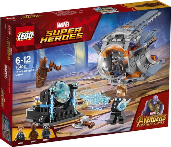 LEGO Marvel Super Heroes À la recherche du marteau de Thor - 76102 | bol