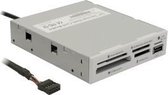 DeLOCK USB 2.0 CardReader 3.5" 34 in 1 USB 2.0 geheugenkaartlezer