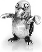 SimKids - Zilveren Kinderbedel - Pinguin