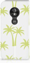 Motorola Moto E5 Play Uniek Standcase Hoesje Palmtrees