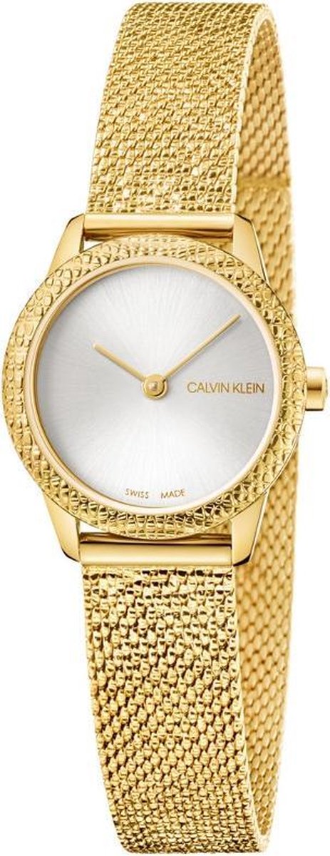 Calvin Klein Minimal Lady horloge - Goudkleurig