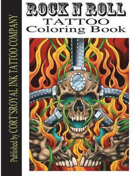 Rock and Roll Coloring Book, Mr Cort Bengtson 9781948187084 Boeken