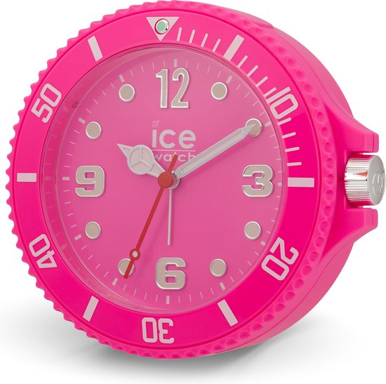 Alarm clock Neon Pink 13 cm