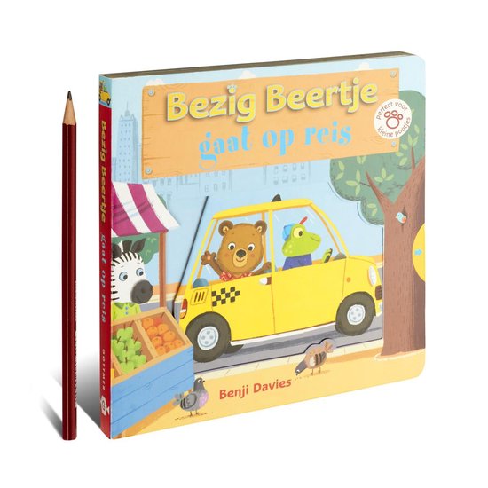 Thumbnail van een extra afbeelding van het spel Kinderboeken Kinderboek Bezig Beertje gaat op reis (kartonboek). 2+