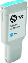 HP 727 - 300 ml - hoge capaciteit - cyaan - origineel - DesignJet - inktcartridge - voor DesignJet T1500, T1530, T2500, T2530, T920, T930