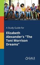 A Study Guide for Elizabeth Alexander's the Toni Morrison Dreams