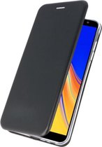 Bestcases Hoesje Slim Folio Telefoonhoesje Samsung Galaxy J4 Plus - Zwart