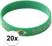 20x Polsbandje Brazilie - Braziliaanse armbandjes