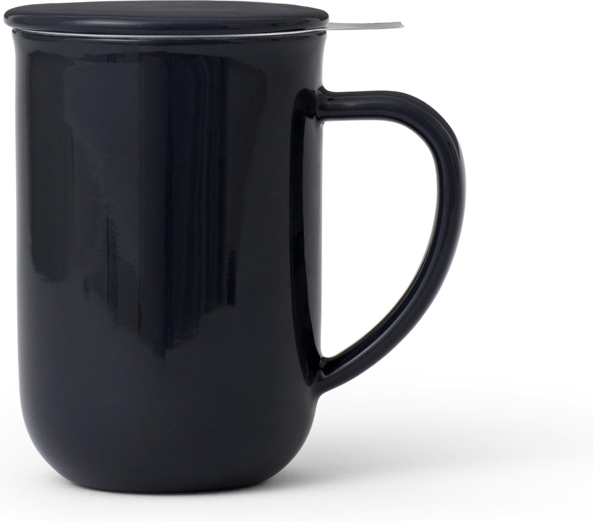 Viva Scandinavia - Minima Balans Theekop - 500 ml - Donker grijs/Zwart