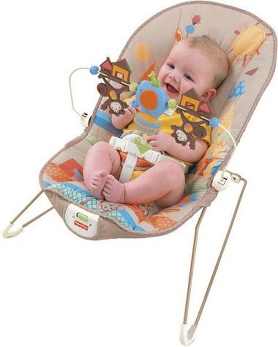 Pool Ellendig Onvoorziene omstandigheden Wipstoeltje Fisher Price Baby Ligstoel - wipstoel met trilfunctie | bol.com