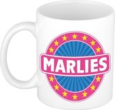 Marlies naam koffie mok / beker 300 ml  - namen mokken