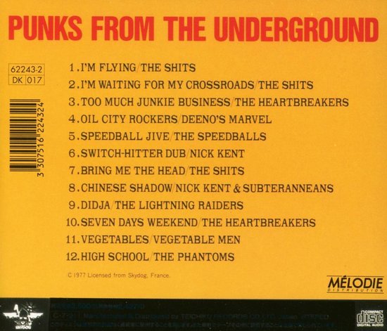 Punks From The Undergroun - various artists