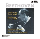 Rafael Kubelik & Sobr - Beethoven: Symphony No. 2 & No. 6 ('Pastorale') (CD)