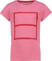 Vingino Meisjes War Child collectie T-shirt - Deep Pink - Maat 176