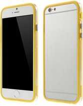 TPU Combo Bumper iPhone 6(s) - Geel