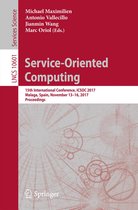 Lecture Notes in Computer Science 10601 - Service-Oriented Computing
