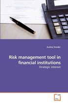 Risk management tool in financial institutions
