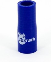 Bonrath Siliconen slang recht Reducer - Lengte:76mm - Ø22>16mm