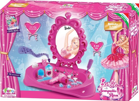 Barbie Elektrische Make-up Spiegel voor kinderen | bol.com