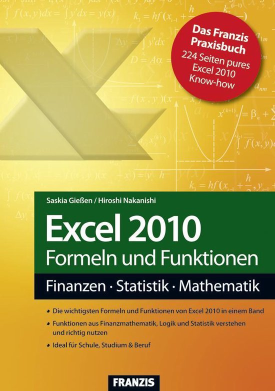 Office - Excel 2010 Formeln und Funktionen - cover