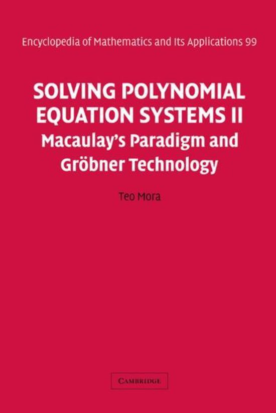 Encyclopedia of Mathematics and its ApplicationsSeries Numbe ... - cover