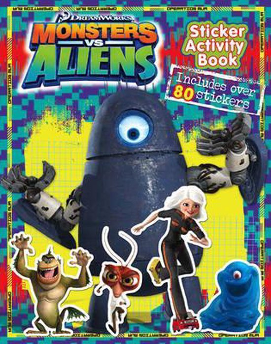 Monsters vs Aliens - Sticker Activity Book | 9780007300204 | Boeken ...