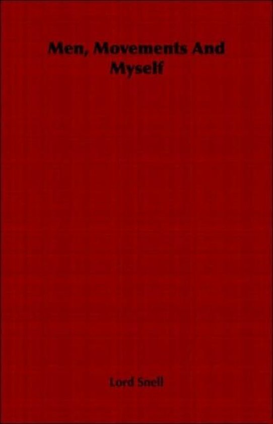 Men, Movements And Myself - cover