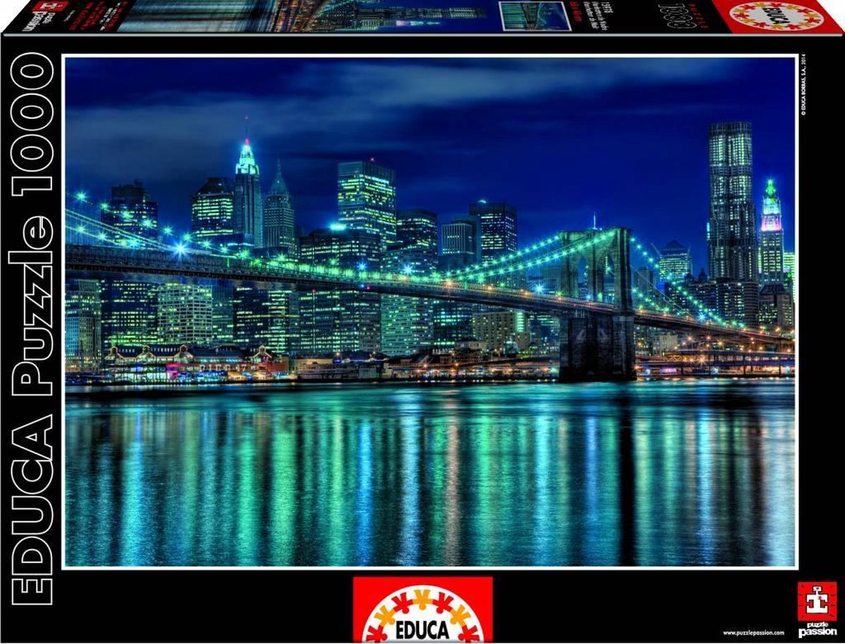 Educa Manhatten at night - 1000 stukjes