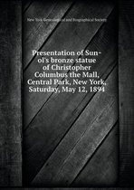Presentation of Suñol's Bronze Statue of Christopher Columbus the Mall, Central Park, New York, Saturday, May 12, 1894