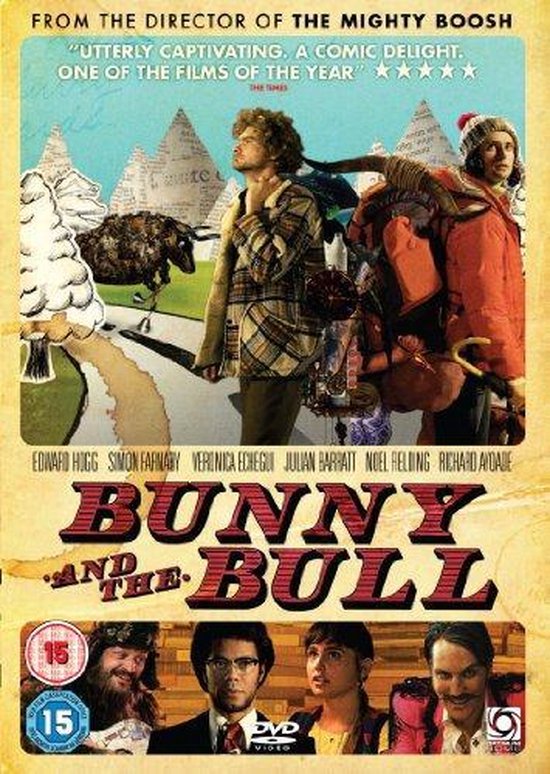 Filmcover met de cast en titel. Tekst: FROM THE DIRECTOR OF THE MIGHTY BOOSH.