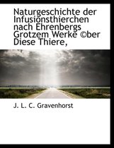 Naturgeschichte Der Infusionsthierchen Nach Ehrenuber GS Grotzem Werke Uber Diese Thiere,