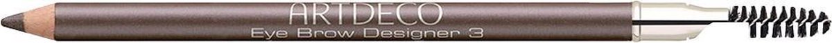 Goedkoopste Artdeco - Oogpotlood met Borstel (Eye Brow Designer) 1 g | Kleur 1 Zwart 3 Medium Donker
