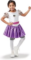Klassiek Nella de Ridderprinses™ kostuum voor meisjes - Verkleedkleding maat 116