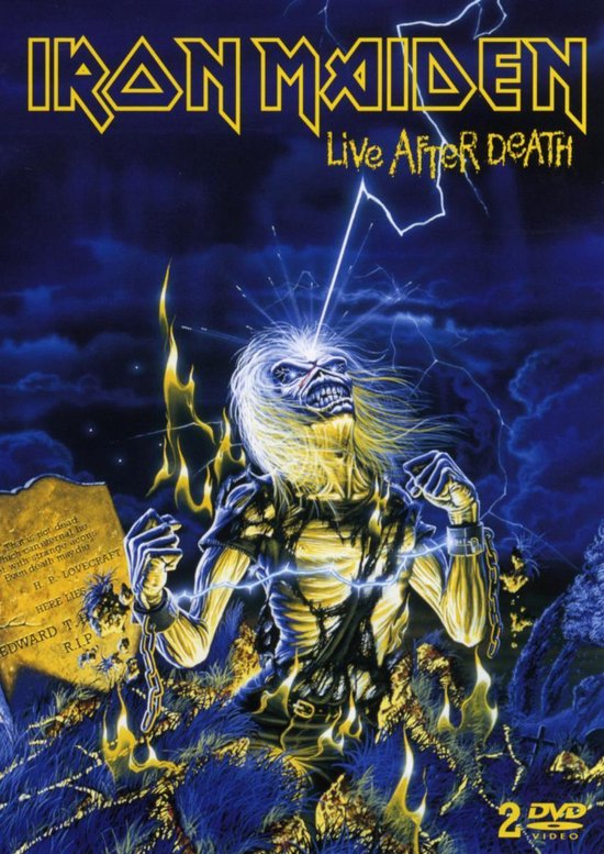 Cover van de film 'Iron Maiden - Live After Death'