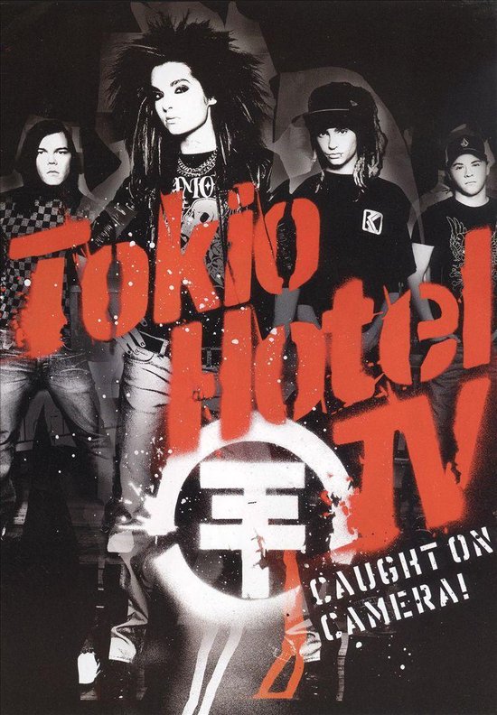 Cover van de film 'Tokio Hotel - Caught On Camera'