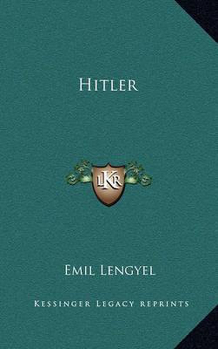 Hitler van Emil Lengyel