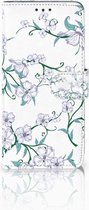 Geschikt voor Samsung Galaxy S10 Plus Book Case Hoesje Blossom White
